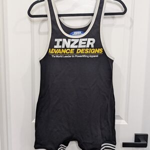 Inzer Black Powerlifting Singlet